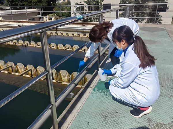 环境行业的废水处理检测