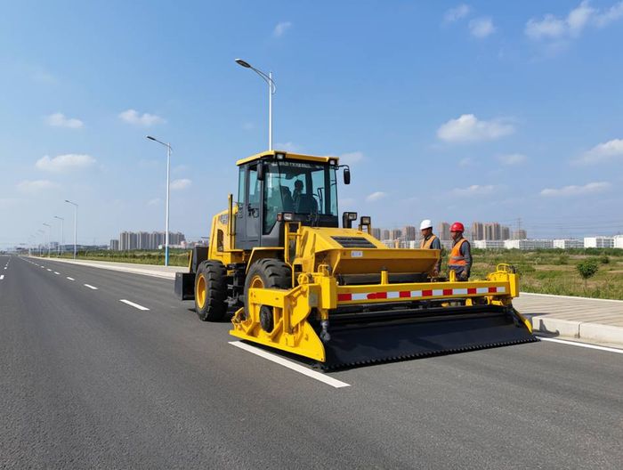 路面摊铺机安全性能测试