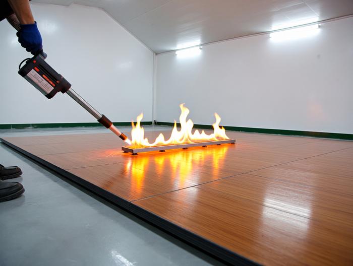 防火地板防火等级测试