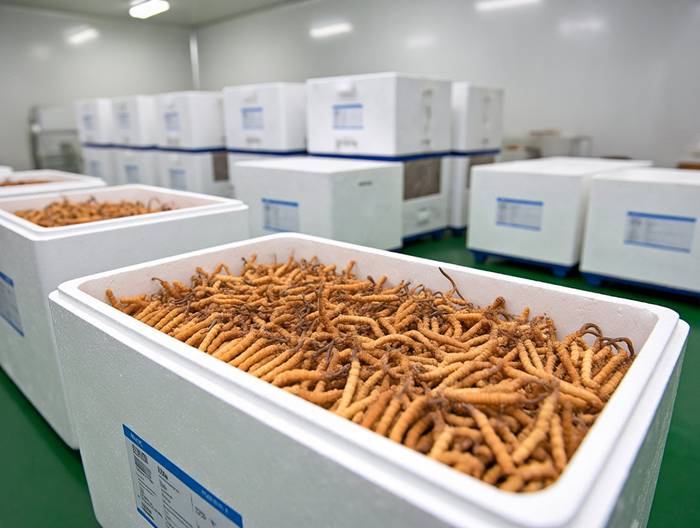 速冻昆虫蛋白冷链运输验证