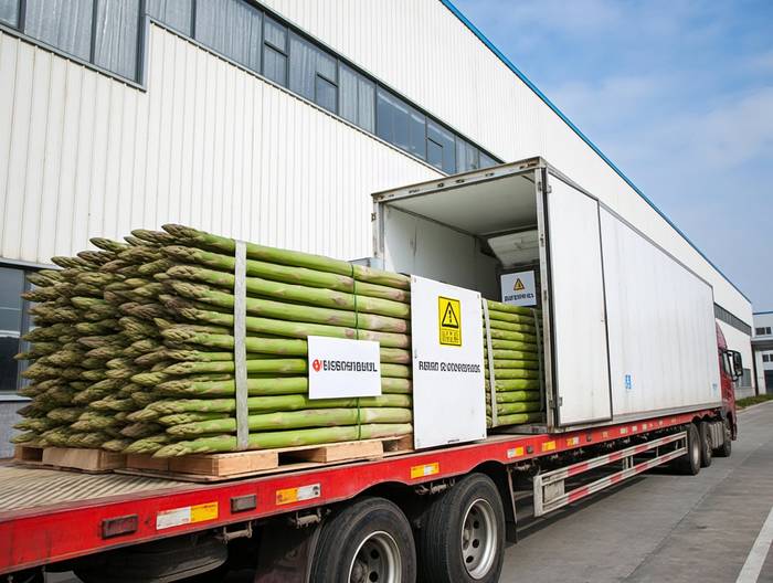 冰鲜芦笋冷链运输验证