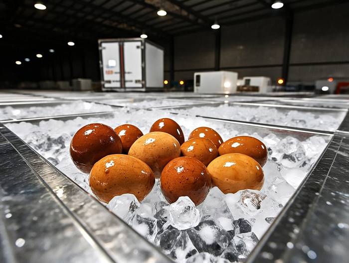 卤蛋冷链运输验证