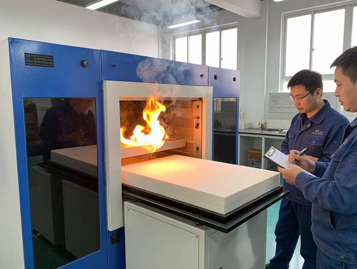 聚氨酯软泡阻燃性能测试