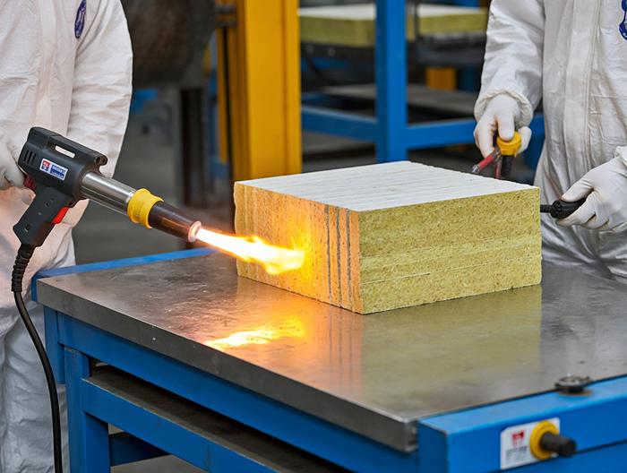 防火挤塑聚苯乙烯防火等级测试