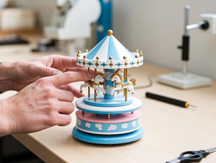 旋转木马音乐盒玩具安全检测