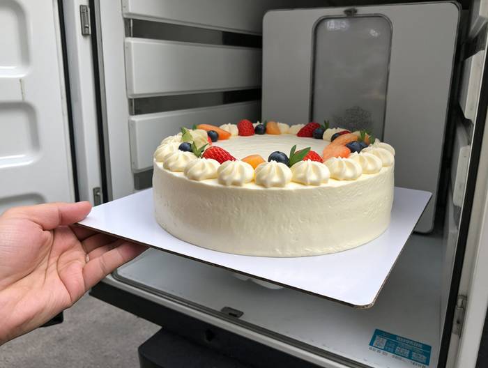 奶油裱花蛋糕冷链运输验证