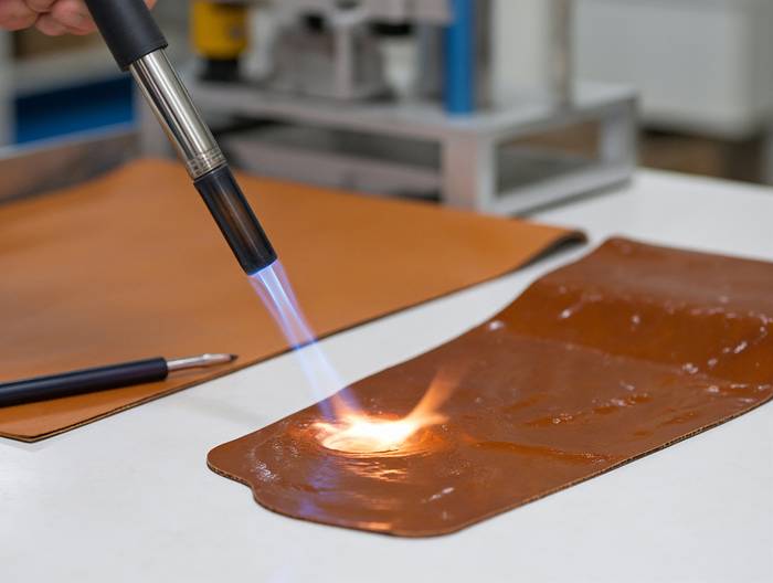 皮革涂饰剂阻燃性能测试