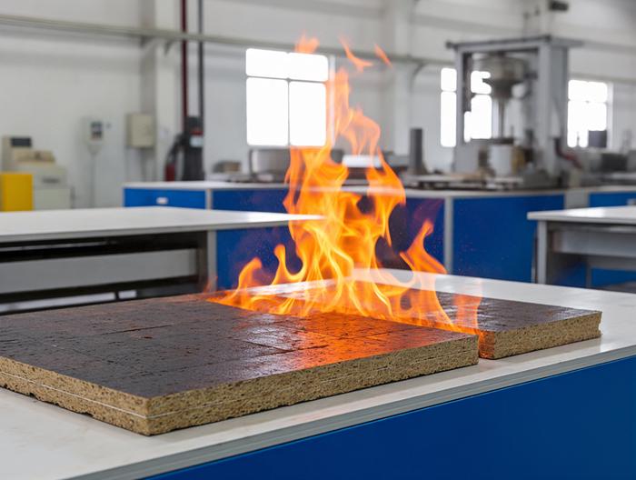 聚苯乙烯板防火等级测试