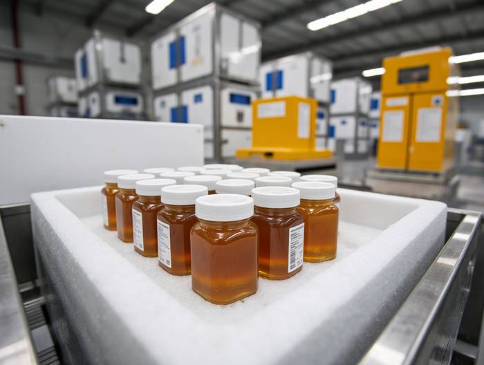 蜂皇浆冷链运输验证