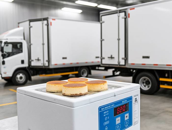 冷藏芝士蛋糕冷链运输验证