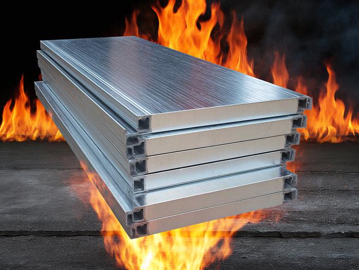 防火镀锌钢板防火等级测试
