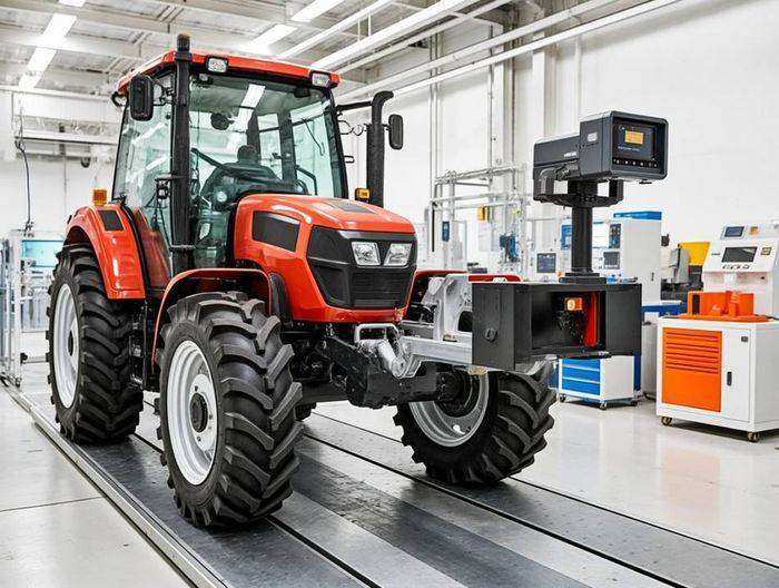 农业拖拉机振动与冲击测试