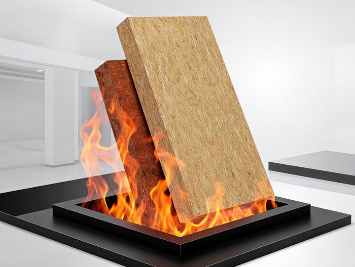 防火木丝板防火等级测试