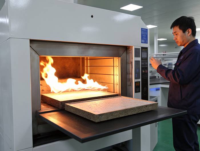 脲醛树脂阻燃性能测试