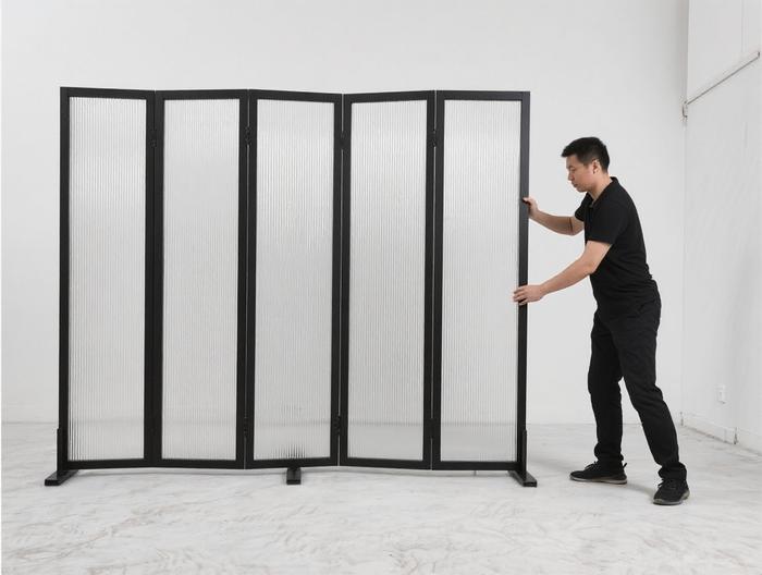 落地屏风稳定性验证