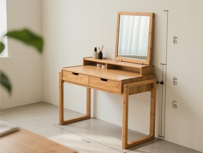 竹制梳妆台稳定性验证