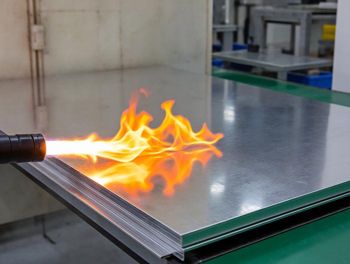 防火铝塑板防火等级测试