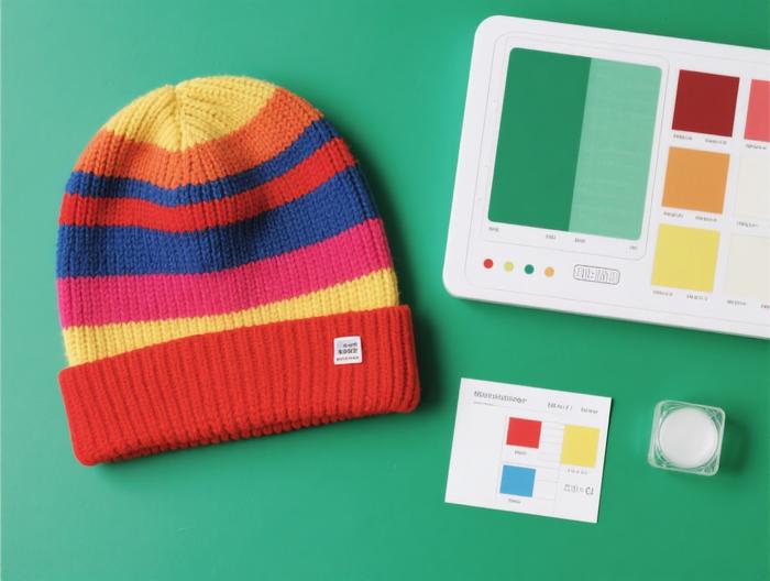 毛线帽色牢度测试