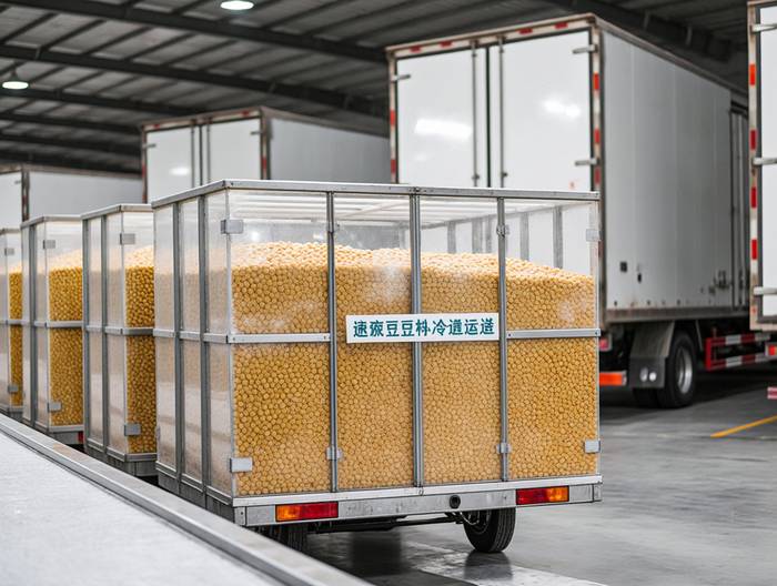 速冻豆类冷链运输验证
