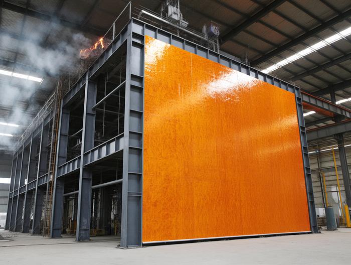 防火钢结构涂料防火等级测试