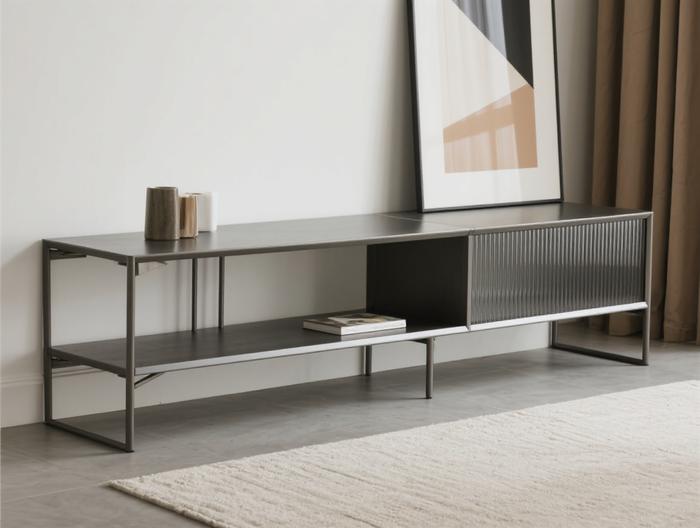 铁艺电视柜稳定性验证