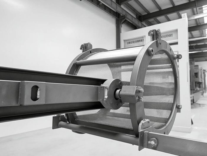 振动筛筛网支架疲劳寿命测试