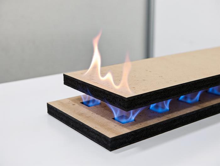 建筑泡沫板防火等级测试