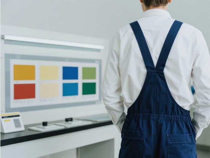 背带裤色牢度测试