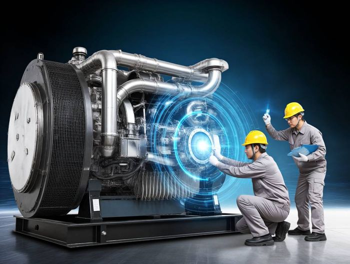 发电机无损探伤