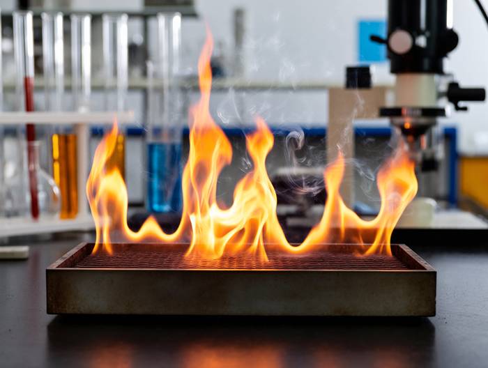 不饱和聚酯树脂阻燃性能测试