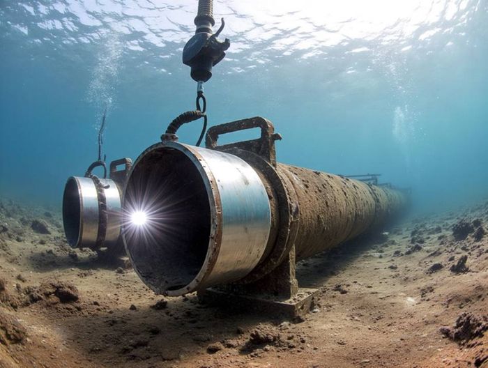 海底管道无损探伤