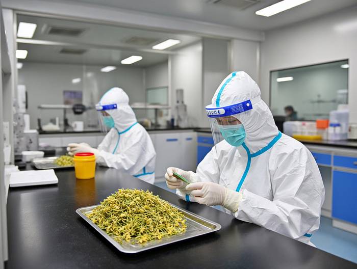 金银花农药残留检测