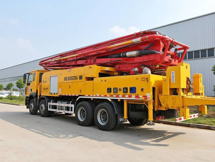 混凝土泵车无损探伤