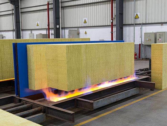 防火矿棉板防火等级测试