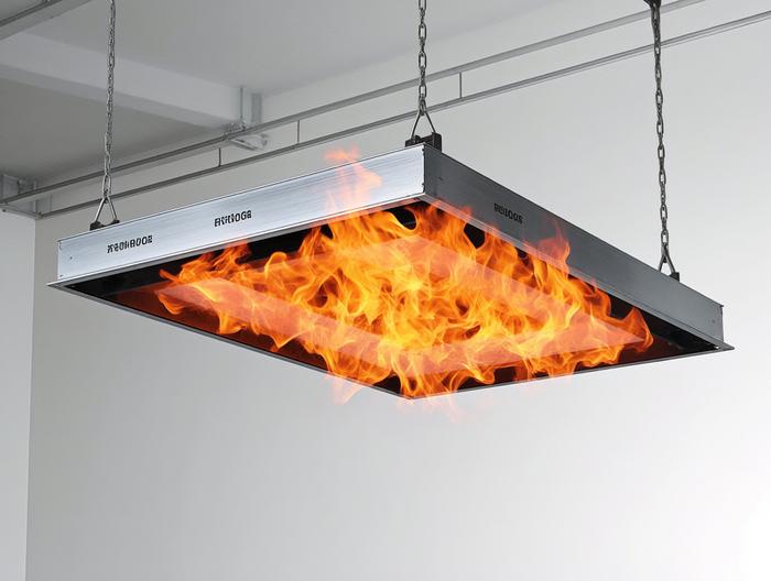 防火铝镁锰吊顶防火等级测试