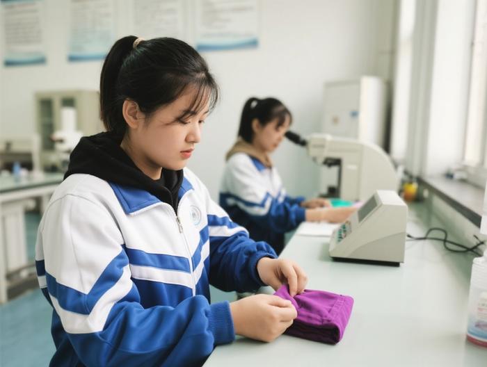 校服色牢度测试