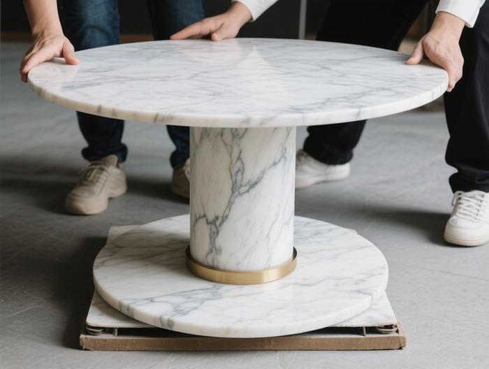大理石茶几稳定性验证