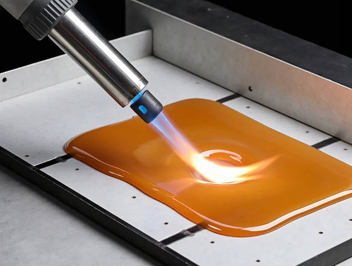 酚醛丁腈胶粘剂阻燃性能测试