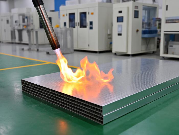 防火铝蜂窝板防火等级测试