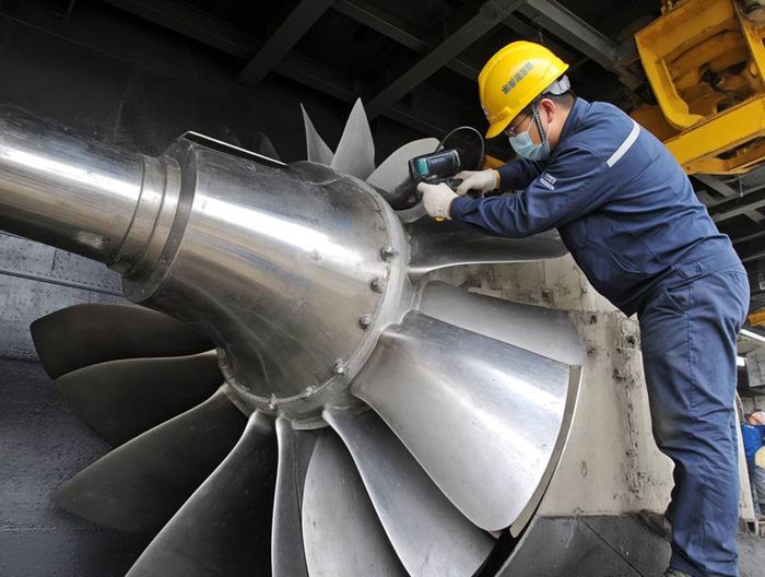 船舶螺旋桨无损探伤