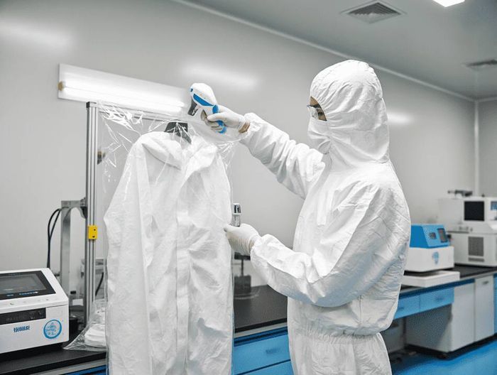 防护服包装完整性测试