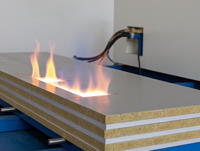 硅酸钙板防火等级测试