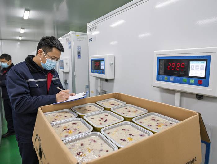 冷藏即食粥冷链运输验证