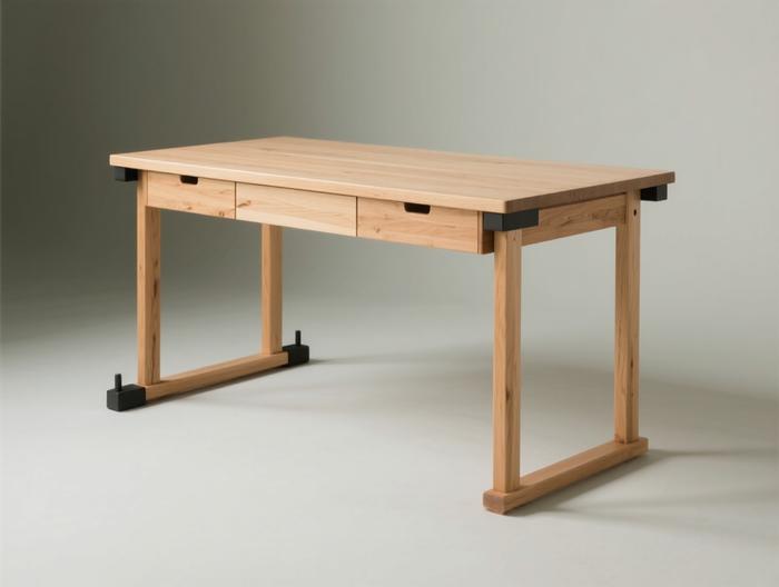 松木书桌稳定性验证