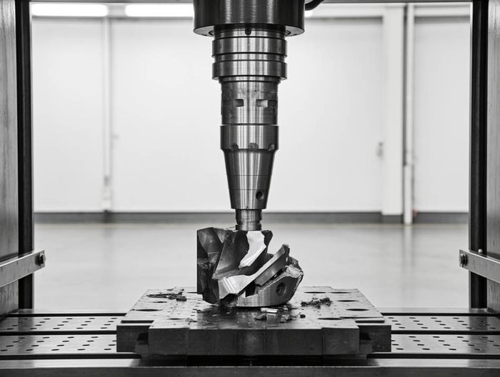 破碎机锤头疲劳寿命测试