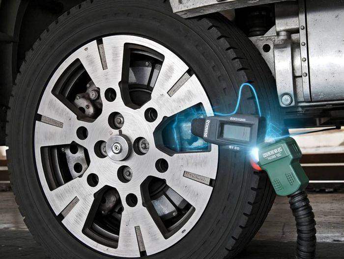 火车车轮无损探伤