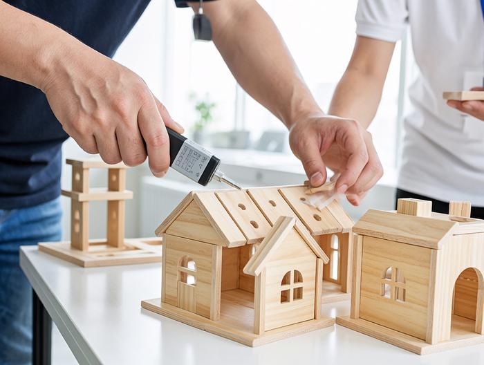 拼图玩具屋安全检测