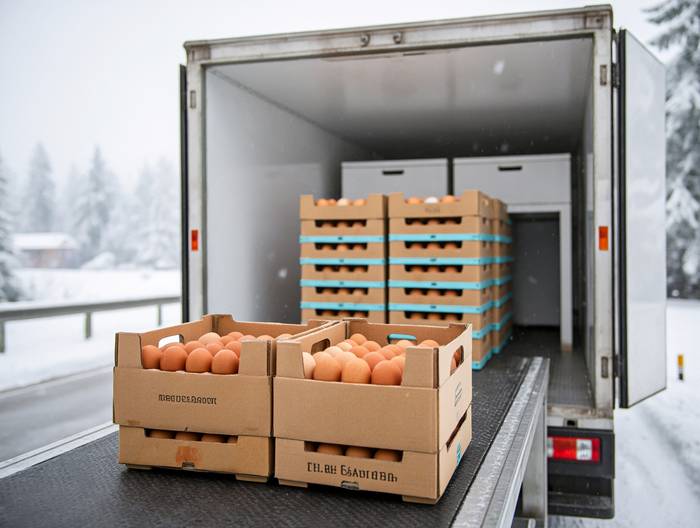 烘焙用鲜鸡蛋冷链运输验证