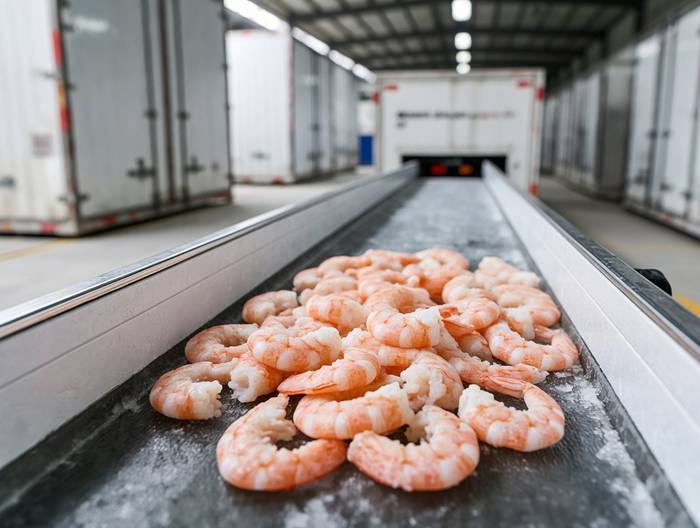 速冻虾仁冷链运输验证