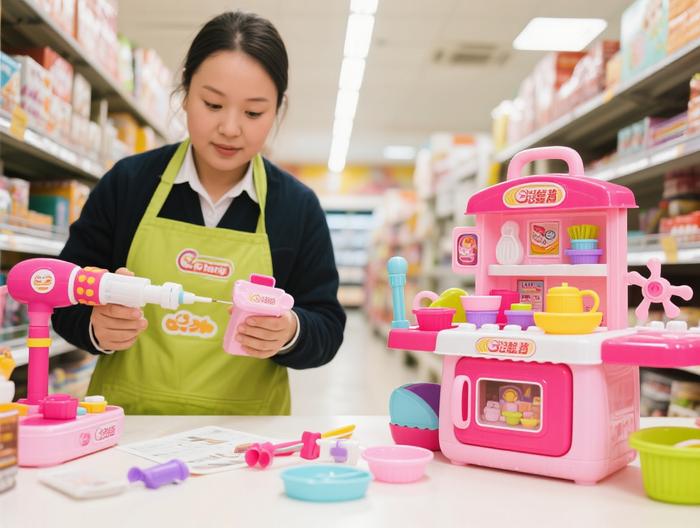 超市过家家玩具安全检测